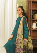 Zarqash | Tresor Luxury Lawn 24 | ZQT 0011 DINA - Pakistani Designer Dress - by Zarqash | Type: Luxury - 100% Original at Saira Sultan