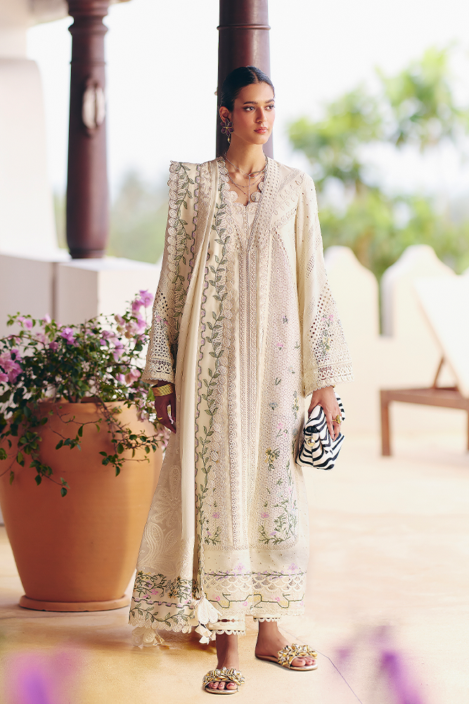Suffuse | Casual Pret 25 | AFRA XS Ivory Cotton