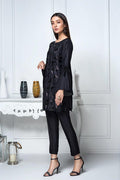 Hana | Eclectic Ready to Wear | Midnight Raven S Black Raw Silk