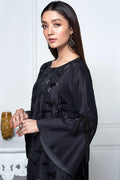 Hana | Eclectic Ready to Wear | Midnight Raven M Black Raw Silk