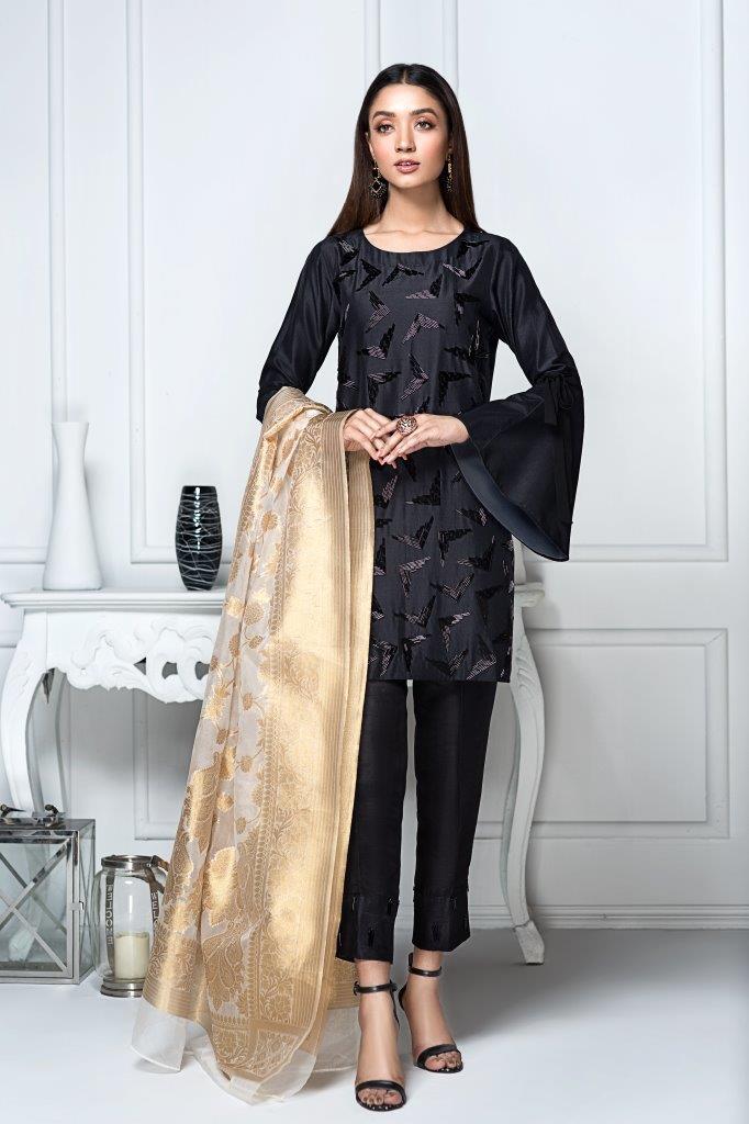 Hana | Eclectic Ready to Wear | Midnight Raven XS Black Raw Silk