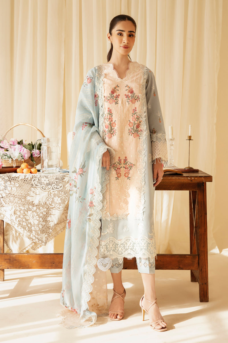 Qalamkar | Qlinekari Luxury Lawn | SQ-15 NEYLAN -  Qalamkar Luxury -  Saira Sultan