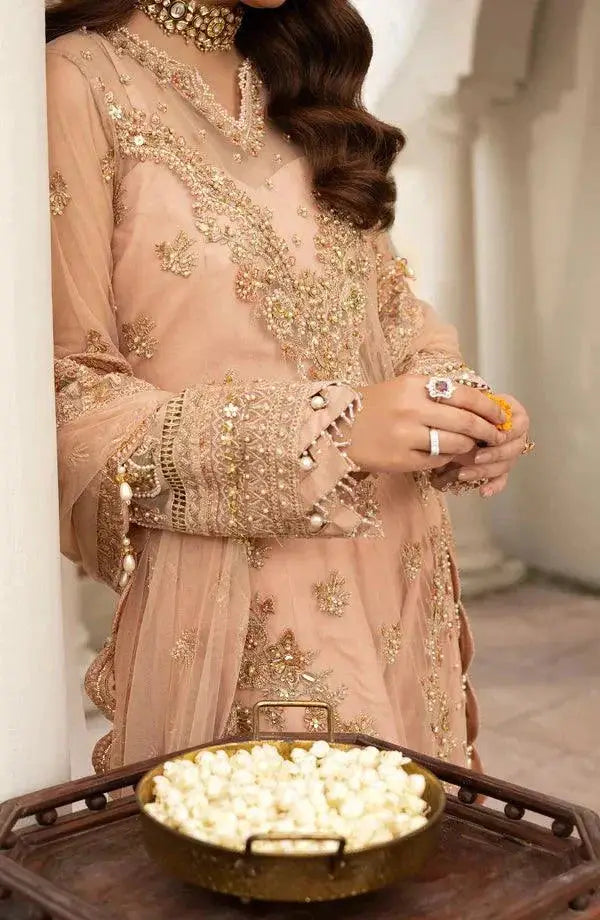 Eleshia | Zarin Wedding Formals 23 | Leena - Pakistani Designer Dress - by Eleshia | Type: Bridal - 100% Original at Saira Sultan