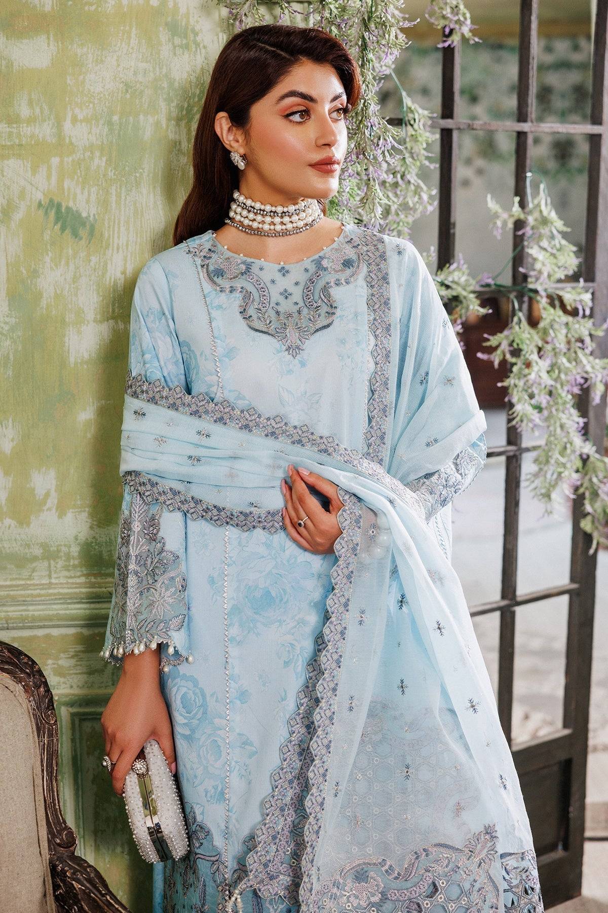 Alizeh | Maahi Vol 2 | AF-EPL-7013-ZARA - Pakistani Designer Dress - by Alizeh | Type: Luxury - 100% Original at Saira Sultan