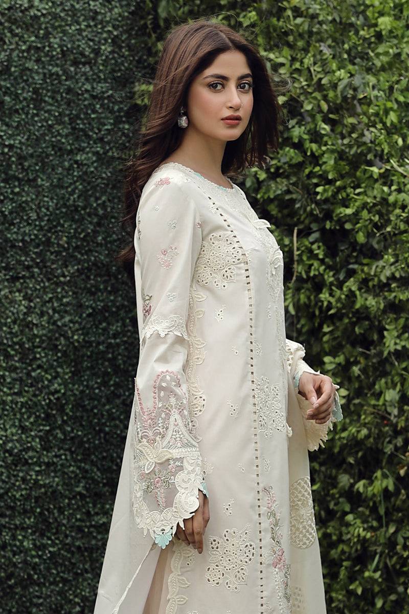 Qalamkar | Festive Lawn 2024 | PS-04 ZUHA - Pakistani Designer Dress - by Qalamkar | Type: Luxury - 100% Original at Saira Sultan