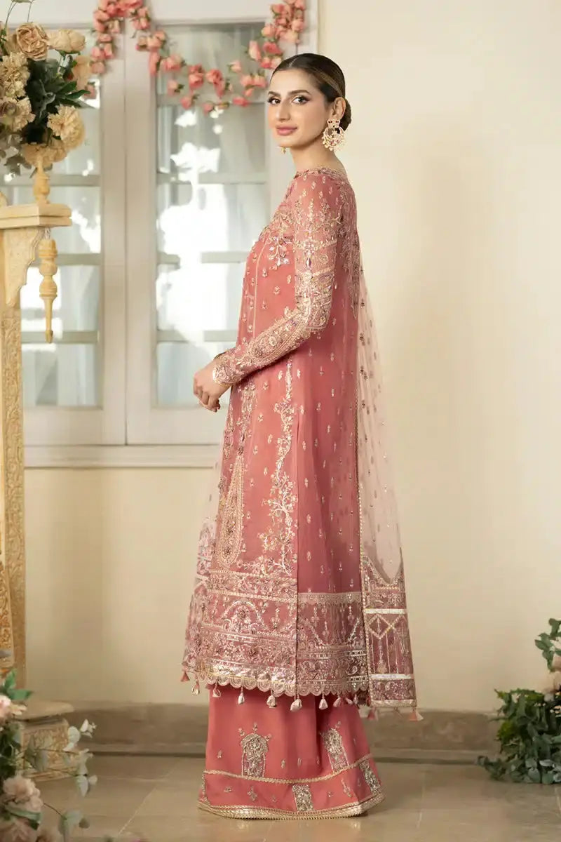 Qalamkar | Dilnaz Wedding Formals | DN-05 SAMARA - Pakistani Designer Dress - by Qalamkar | Type: Bridal - 100% Original at Saira Sultan