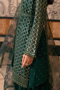 Cross Stitch | Luxe Atelier 24 | VIRIDIAN HAVEN - Pakistani Designer Dress - by Cross Stitch | Type: Luxury - 100% Original at Saira Sultan