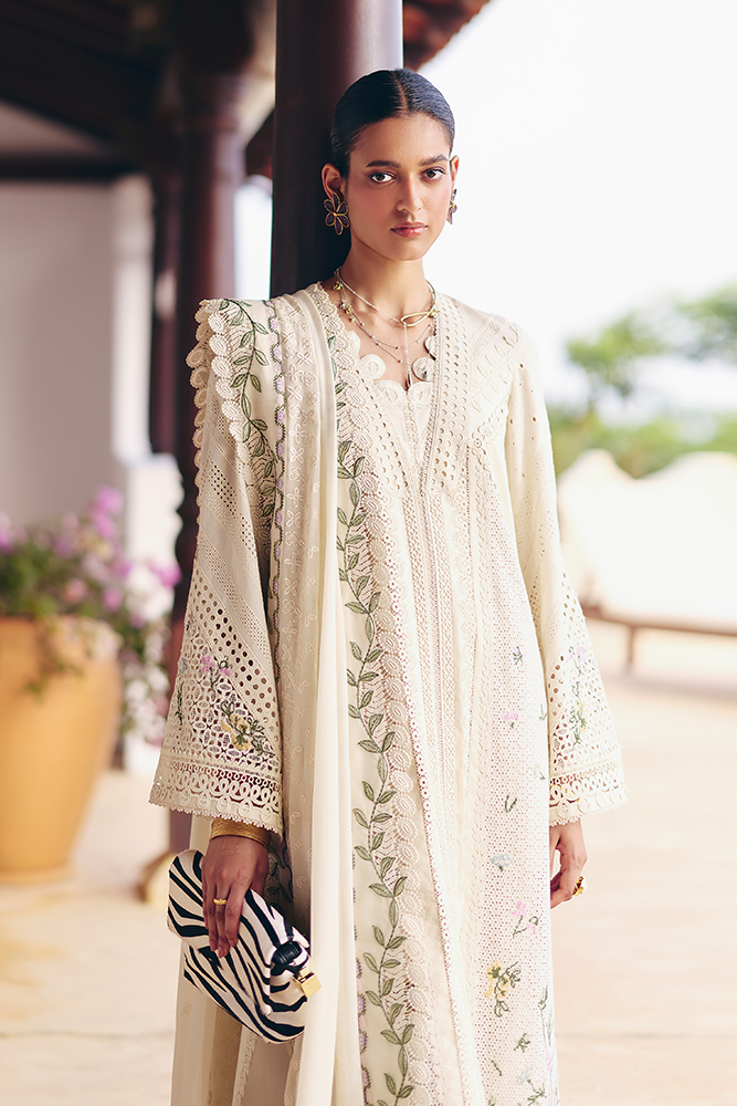 Suffuse | Casual Pret 25 | AFRA XS Ivory Cotton