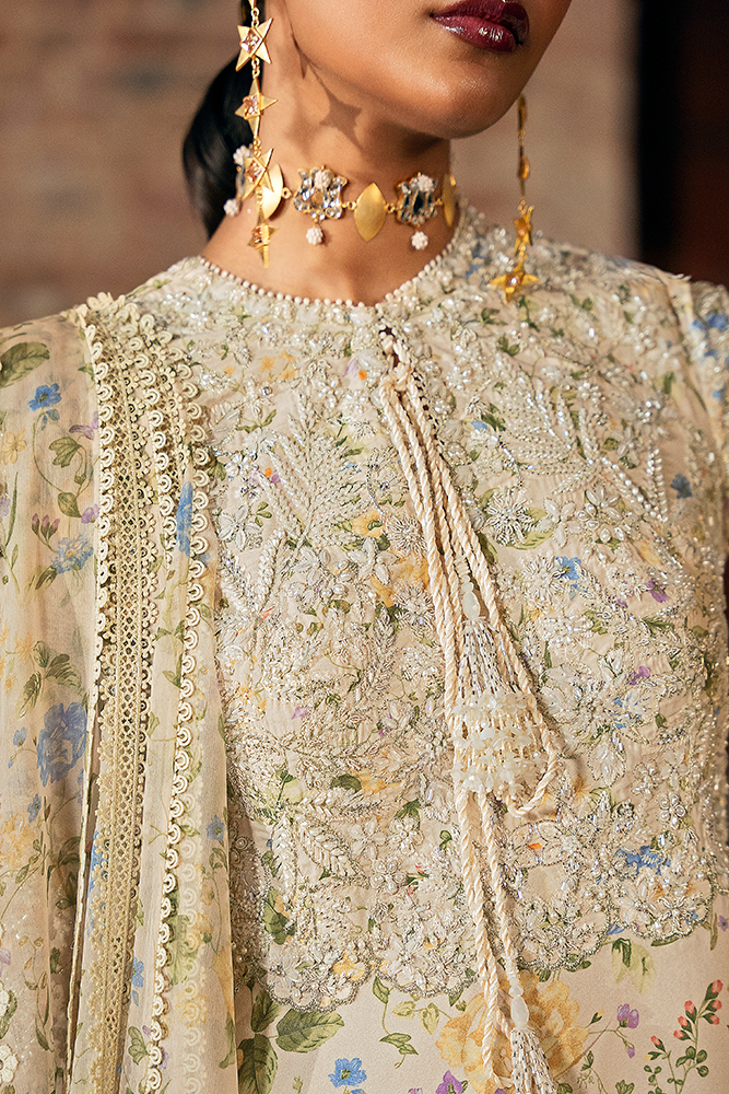 Suffuse | Silk Pret Summer 25 | CARMILLA M Ivory Grip Silk
