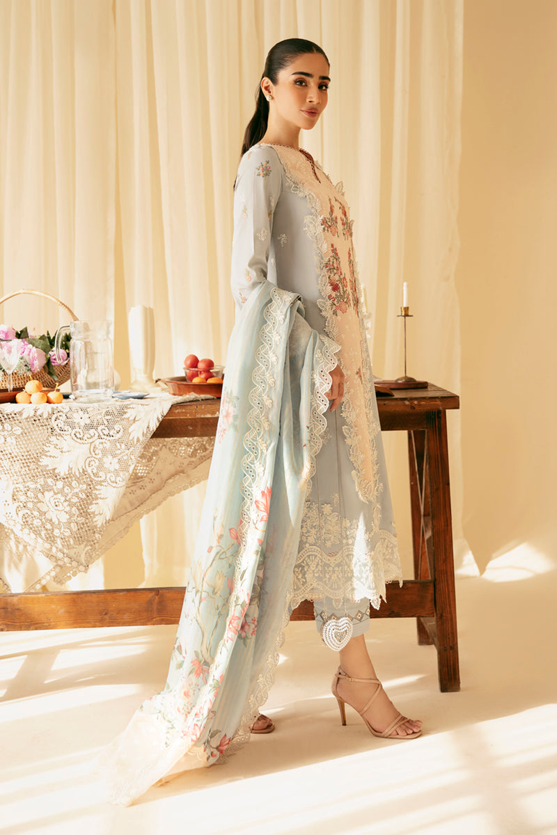 Qalamkar | Qlinekari Luxury Lawn | SQ-15 NEYLAN -  Qalamkar Luxury -  Saira Sultan