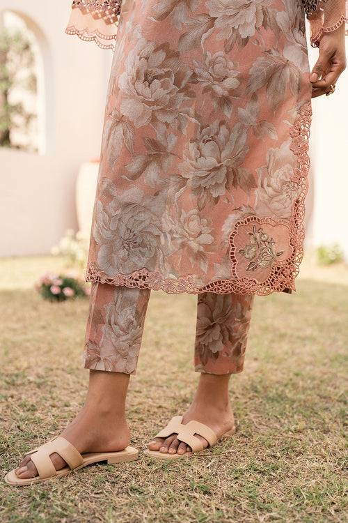 Baroque | Luxury Pret 24 | LAWN UF-593 - Pakistani Designer Dress - by Baroque | Type: Luxury - 100% Original at Saira Sultan