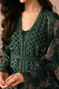 Cross Stitch | Luxe Atelier 24 | VIRIDIAN HAVEN - Pakistani Designer Dress - by Cross Stitch | Type: Luxury - 100% Original at Saira Sultan