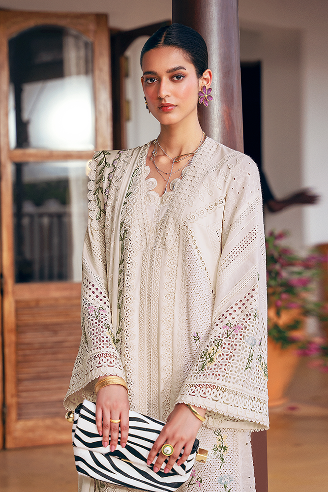 Suffuse | Casual Pret 25 | AFRA XL Ivory Cotton