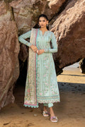 Akbar Aslam | Mare Lawn Edit 25 | Rivora S Mint Lawn