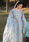 Adans Libas | Gul Rukh Lawn 25 | RUKH 2833 S Blue Gray Lawn