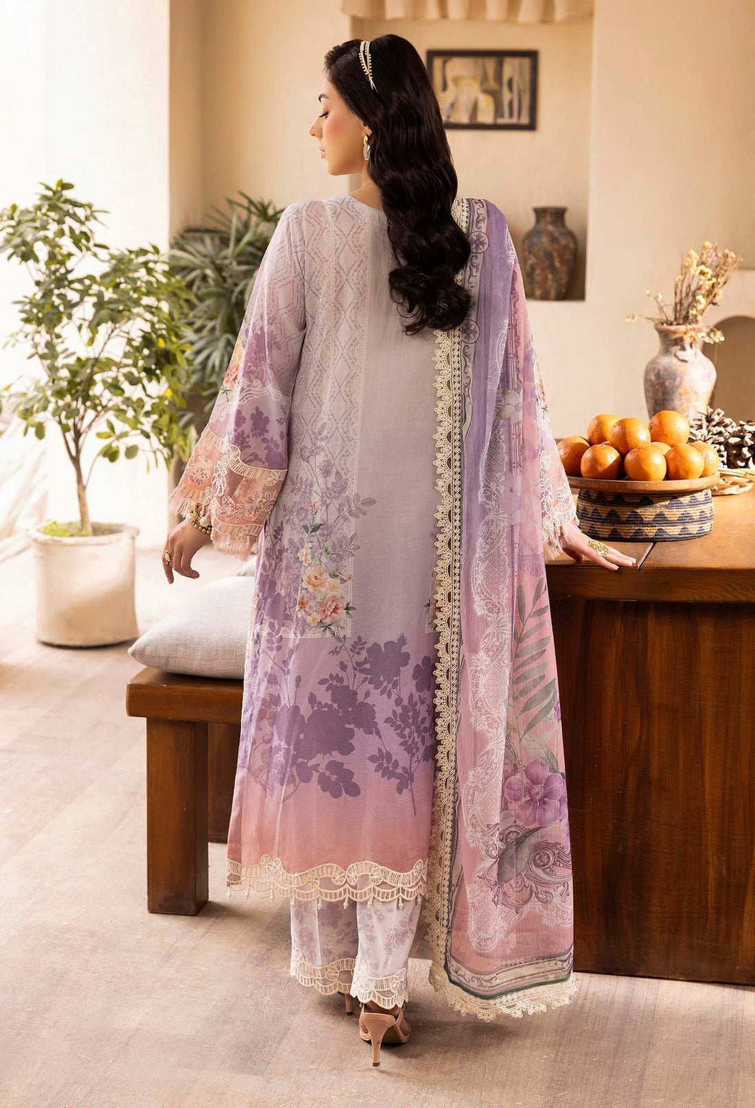 Adans Libas | Chantelle Print Lawn | CHANTELLE 99959 XS Soft Lilac Lawn