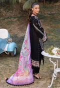 Adans Libas | Gul Rukh Lawn 25 | RUKH 2837 S Black Lawn