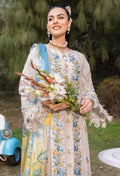 Adans Libas | Gul Rukh Lawn 25 | RUKH 2838 M Off White Lawn