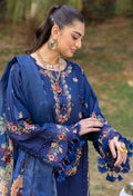 Adans Libas | Gul Rukh Lawn 25 | RUKH 2839 XL Blue Lawn