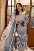 Adans Libas | Chantelle Print Lawn | CHANTELLE 99958 L Blue Lawn