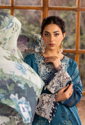 Adans Libas | Chantelle Print Lawn | CHANTELLE 99952 L Teal Blue Lawn