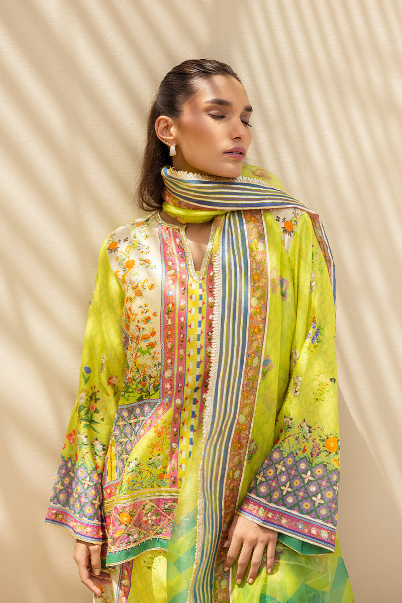 Sania Maskatiya | Mirra Luxury Pret 25 | Zella (B) - Pakistani Designer Dress - by Sania Maskatiya - Type : Ladies Clothes - 100% Original at Saira Sultan