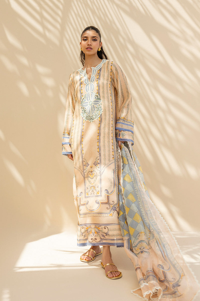 Sania Maskatiya | Mirra Luxury Pret 25 | Nora (B) - Pakistani Designer Dress - by Sania Maskatiya - Type : Ladies Clothes - 100% Original at Saira Sultan