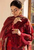 Adans Libas | Chantelle Print Lawn | CHANTELLE 99950 XL Blood Red Lawn