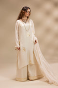 Erum Khan | Lillia Summer Edit | Moon Pearl XL Off White Silk