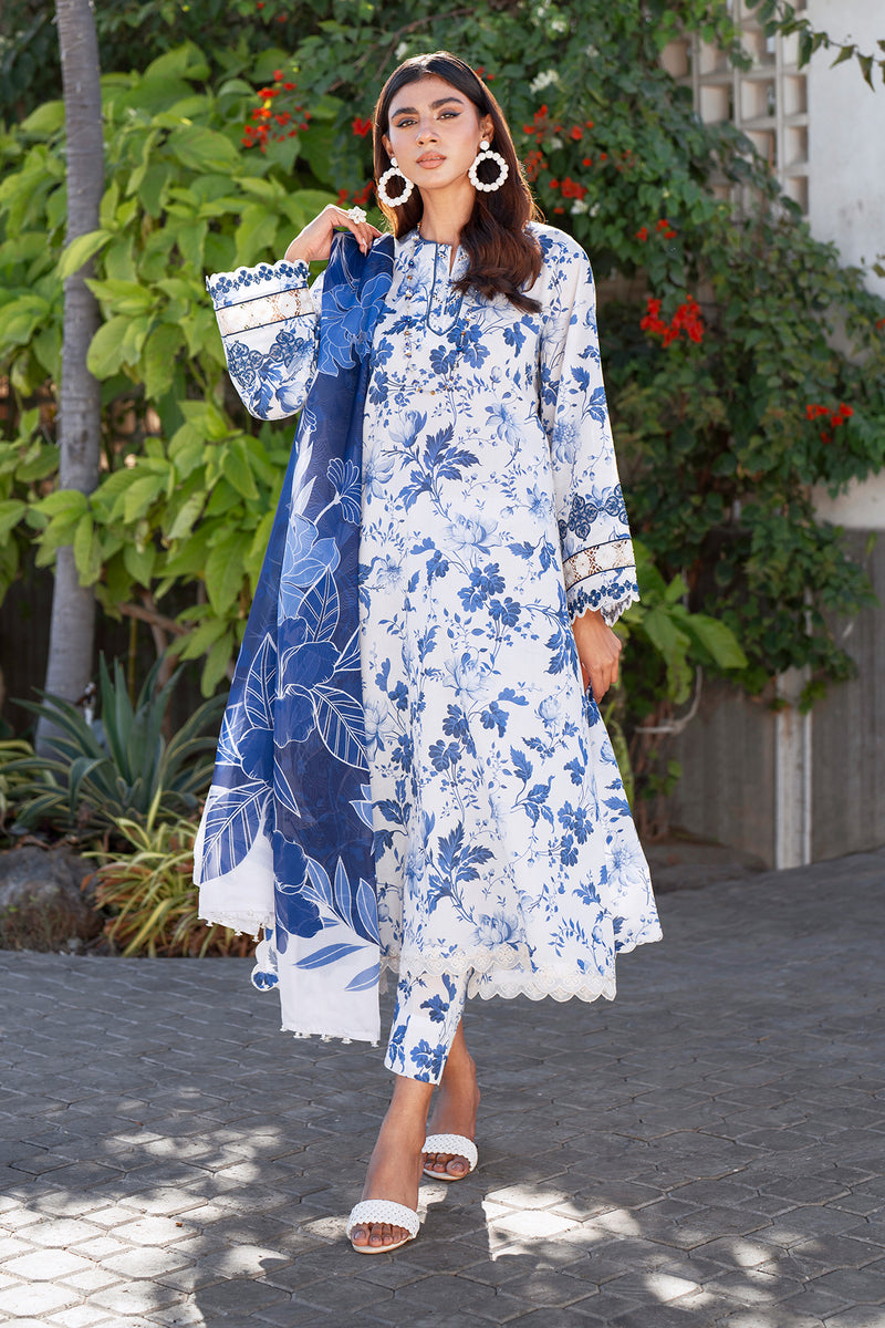 Baroque | Luxury Pret 25 | UF-4068 XS White Lawn