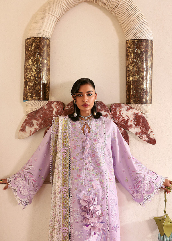 Suffuse | Eid Lawn 25 | YASMIN XS Purple Gray Lawn