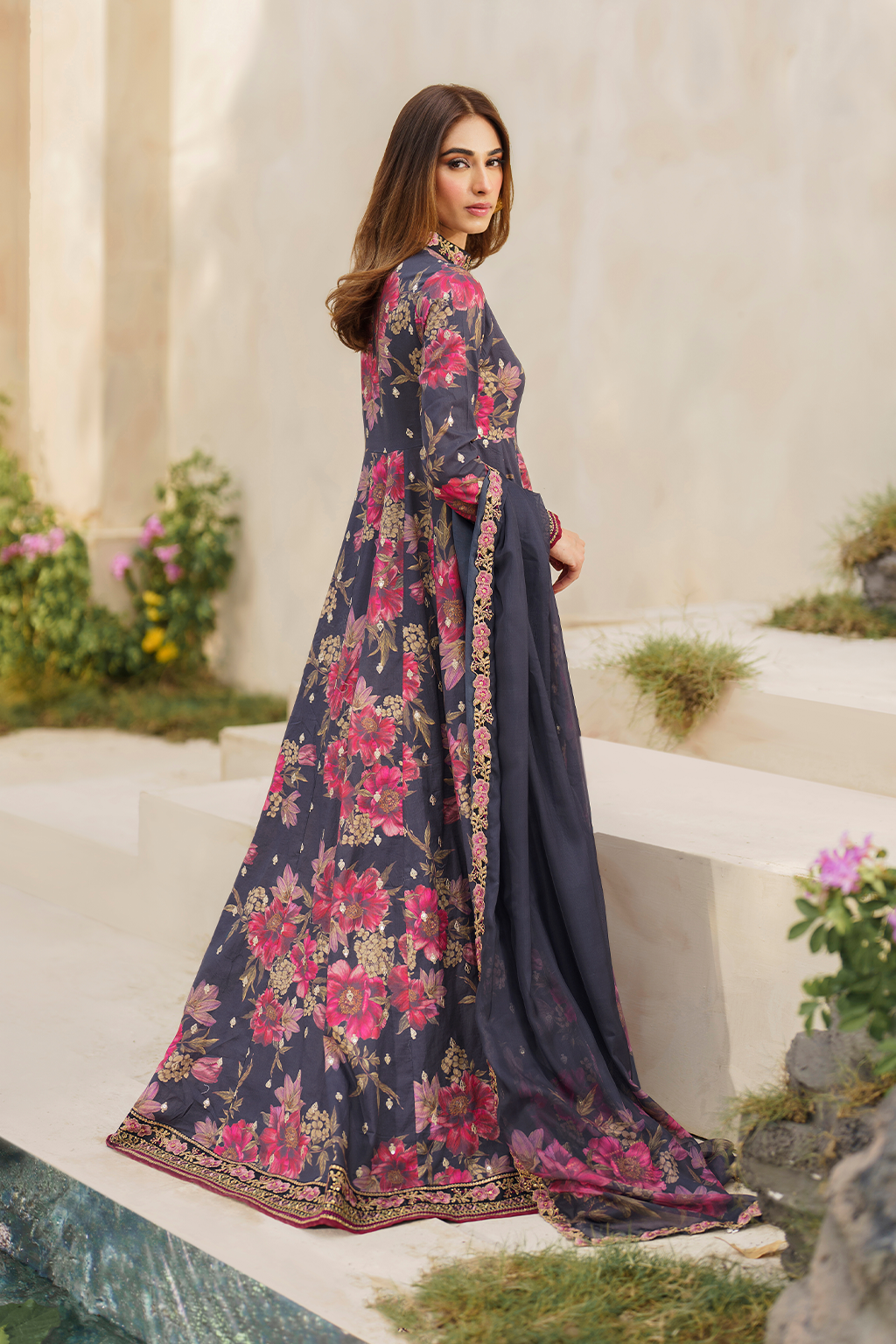 Iznik | Festive lawn 24 | SFL-12 -  Iznik Luxury -  Saira Sultan