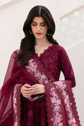 Baroque | Eid Lawn 25 | EL-D05 M Wine Berry Lawn