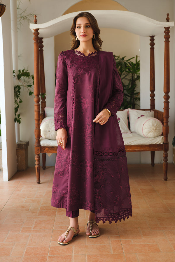 Baroque | Luxury Pret 24 | UF-645 - Pakistani Designer Dress - by Baroque | Type: Luxury - 100% Original at Saira Sultan