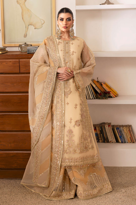 Naqshi | Pareezah Formals | Marve XS Skin Organza
