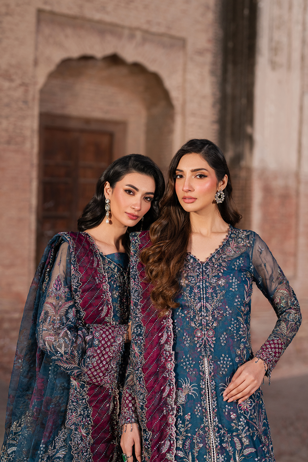 Iznik | Luxury Chiffon | ILC-03 M Zinc Organza