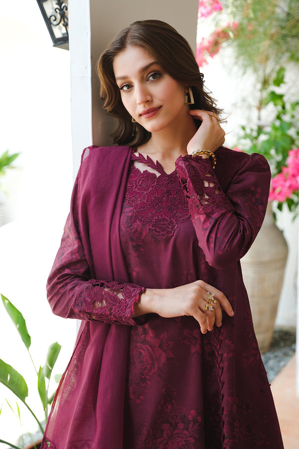 Baroque | Luxury Pret 24 | UF-645 - Pakistani Designer Dress - by Baroque | Type: Luxury - 100% Original at Saira Sultan