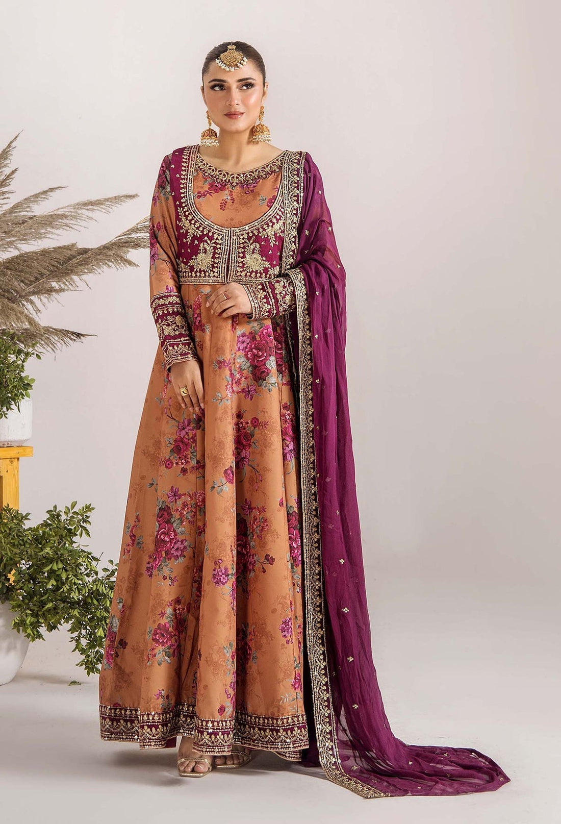 Adans Libas | Eid Edit 25 | EDIT 33310 XS Peach Lawn