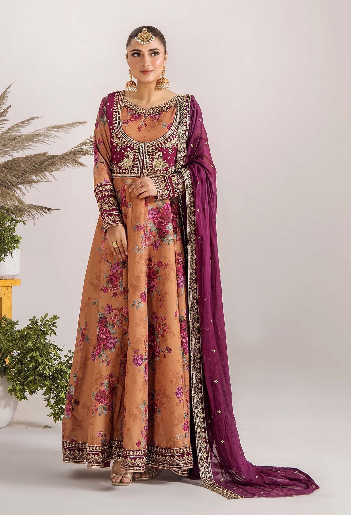 Adans Libas | Eid Edit 25 | EDIT 33310 XS Peach Lawn