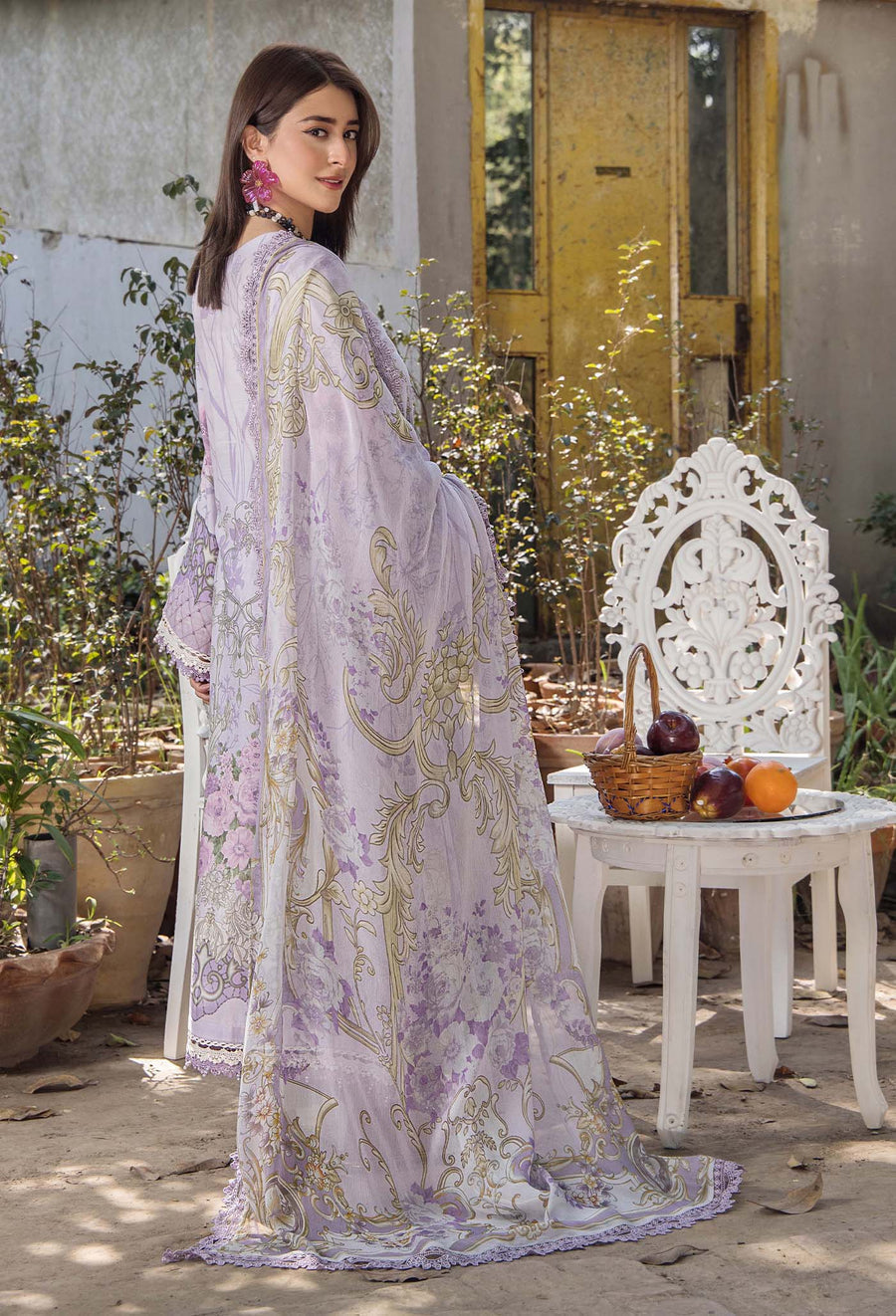 Adans Libas | Jasmine Lawn | JASMINE 2360 XS Light Lavender Lawn