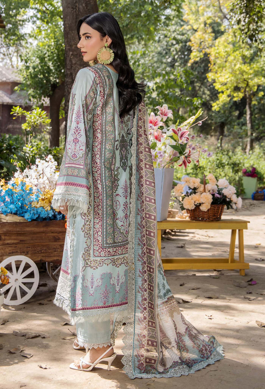 Adans Libas | Jasmine Lawn | JASMINE 2361 XS Mint Lawn