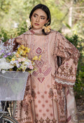 Adans Libas | Jasmine Lawn | JASMINE 2363 L Peach Pink Lawn