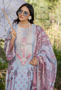 Adans Libas | Jasmine Lawn | JASMINE 2365 M Pale Aqua Lawn