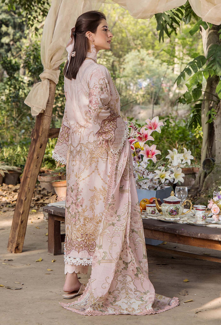 Adans Libas | Jasmine Lawn | JASMINE 2368 XS Light Pink Lawn