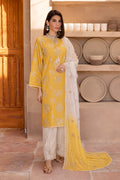 Batik | Ophelia Luxury Pret | Aliea S Yellow Pima Lawn