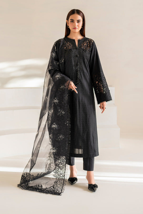 Baroque | Luxury Pret 24 | LAWN UF-673 - Pakistani Designer Dress - by Baroque | Type: Luxury - 100% Original at Saira Sultan