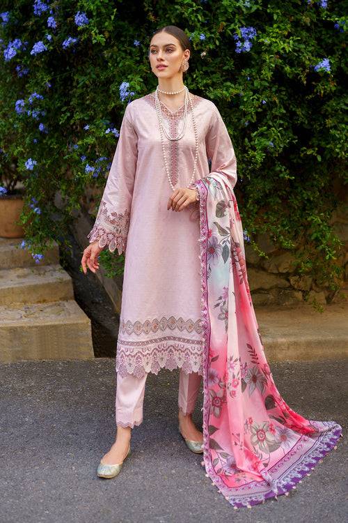 Baroque | Luxury Pret 24 | JACQUARD LAWN UF-588 - Pakistani Designer Dress - by Baroque | Type: Luxury - 100% Original at Saira Sultan