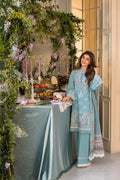 Sobia Nazir | Vital Lawn 25 | 3A S Sky Blue Lawn