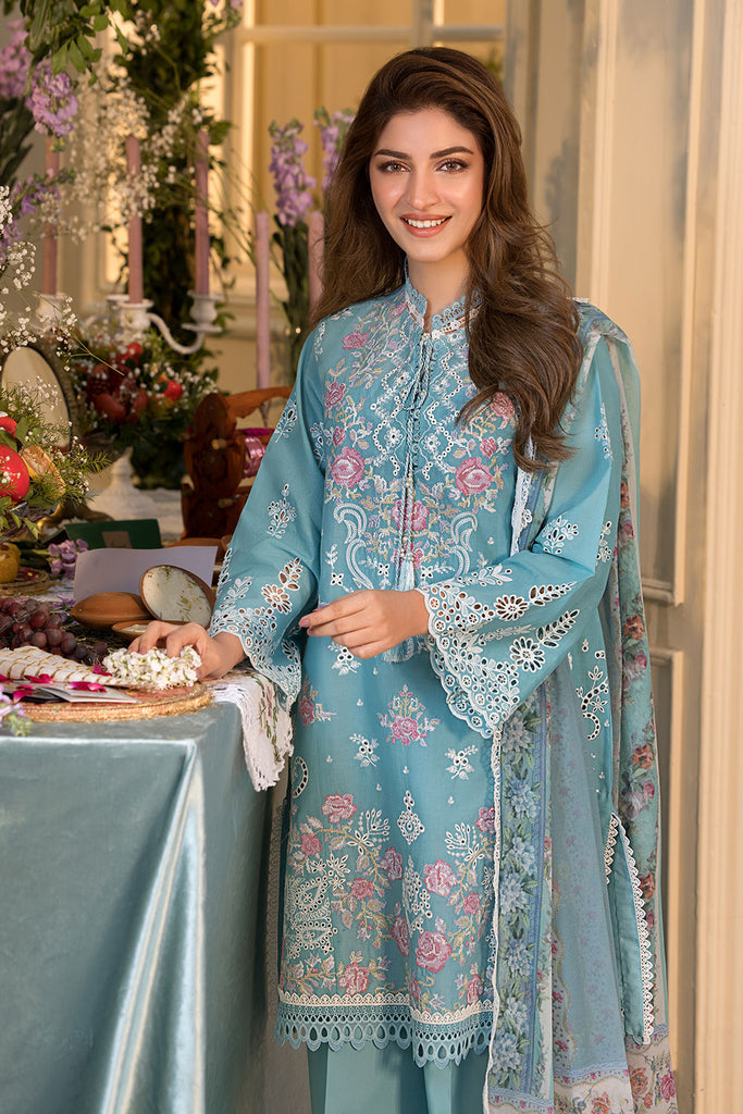 Sobia Nazir | Vital Lawn 25 | 3A M Sky Blue Lawn