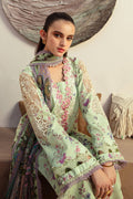 AJR Couture | Alif Affordable Lawn 24 | MINT MAGIC - Pakistani Designer Dress - by AJR Couture | Type: Luxury - 100% Original at Saira Sultan